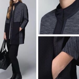 Lululemon Women's Cocoon Car Coat/Jacket Black - Size XS